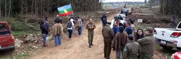 Paralizadas las obras de construcción de relleno sanitario en tierras mapuches en comuna de Collipulli