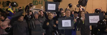 Vecinos de remodelación Eleuterio Ramírez realizaron cacerolazo para recuperar área verde