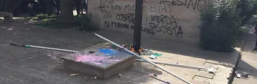 Atacan tumba de ideólogo de la dictadura Jaime Guzman