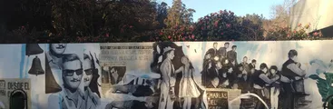 Estudiantes de la UdeC emplazan a rectoría a tomar medidas por vandalización de mural en sitio patrimonial