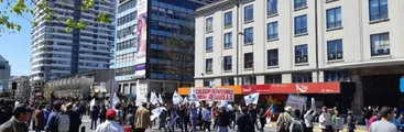Profesores y profesoras de la provincia de Concepción marchan por negativa del gobierno a su petitorio