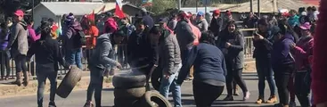 Trabajadores Proempleo del Biobío salen a la calle en nueva jornada de protesta