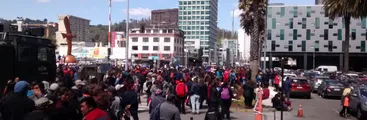 Masiva marcha regional por cierre de cupos en programas Pro Empleo