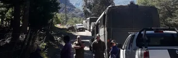 FF.EE. de Carabineros comienzan el desalojo de familias donde se construirá el Embalse Punilla en San Fabián