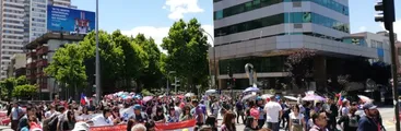 Trabajadores/as a honorarios del Estado se movilizan nuevamente contra precarización laboral