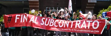 Subcontratados del retail logran mejoras laborales tras dos semanas de movilizaciones