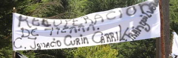 Emprenden recuperación territorial en predio apropiado por Forestal Mininco