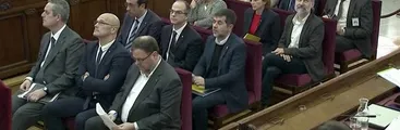 En inédito juicio, España juzga a Cataluña por rebelión