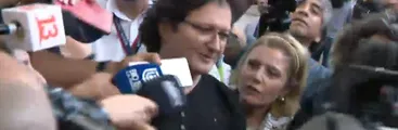 Exfrentista Patricio Ortiz regresa a Chile en medio de muestras de apoyo
