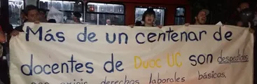Castigo a la organización: 130 despidos en DUOC por sindicalizarse, aseguran afectadas/os