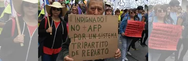 IMÁGENES | Miles de personas marcharon por un Sistema de Reparto, solidario y tripartito ante la crisis provocada por las AFP