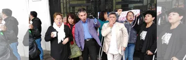 Agrupación de discapacitados se tomó Gobernación de Concepción exigiendo al gobierno cumplir compromisos