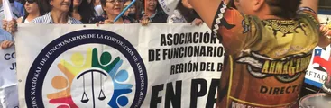 Funcionarios de la asistencia judicial cumplirán un mes paralizados por no pago de bonos