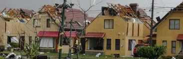 ONEMI: 546 viviendas dañadas por tornados, trombas marinas y vientos intensos en el Biobío
