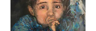 Exposición| Retratos de niños y niñas visibilizan la violencia en zona de guerra