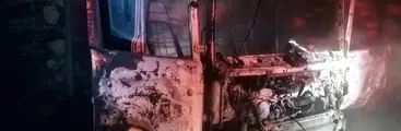 Queman maquinaria forestal en predio de Forestal Arauco en Los Álamos