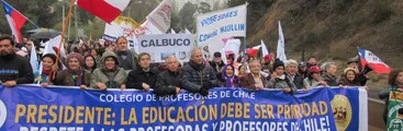 Docentes rechazan con más del 70% propuesta del MINEDUC y mantienen el paro