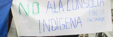 Representantes del pueblo mapuche se movilizan en Valparaíso y se reúnen con representantes del Estado chileno