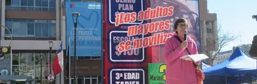 Valparaíso: los adultos mayores se movilizan por mejoras en sus condiciones de vida