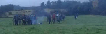 Starting today, communities are exercising territorial control over the entire former CORA land reform parcel of Lleu Lleu