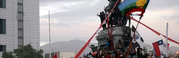 Especial Gráfico de las protestas en Santiago de Chile