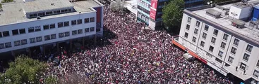 Así fue la manifestación más grande que ha visto Concepción desde Dictadura