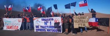 Primera huelga en la historia de Antofagasta Minerals, del grupo Luksic: Minera Antucoya