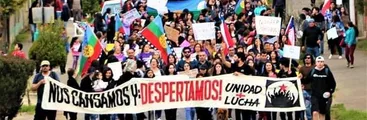 El estallido social también alcanzó la provincia de Arauco: marchas y manifestaciones en todo el territorio