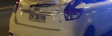 Civilians Exit Private Vehicle Driven by Man in Military Police Uniform and Brutally Beat Two Demonstrators