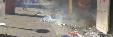 Sindicato de preunivesitario Cpech denuncia la detención injustificada de afiliado a quien culpan de incendiar la Gobernación Provincial de Concepción