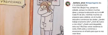 Profesora e ilustradora: «La incertidumbre laboral se inserta en el gran descontento social que vivimos»