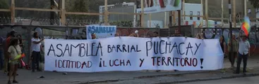 Vecinos/as de Puchacay protestan ante invasión de edificios de altura en Concepción