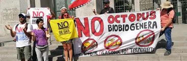 Organizaciones socioambientales presentan reclamaciones contra GNL Penco-Lirquén