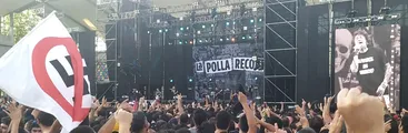El abrupto fin del concierto de La Polla Records en Chile: Cultura de la basura, actualizada en la cloaca de Instagram y Facebook.