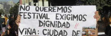 Festival de rabia y rebeldía popular en Viña del Mar