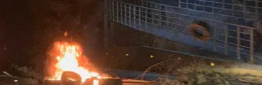 Concepción amaneció con barricadas en la mañana del llamado a “Tomazo” de estudiantes, a 30 años del “fin” de la dictadura