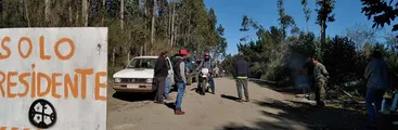 En Tirúa comenzó la primera cuarentena comunitaria total del país