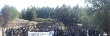 Resistencia Mapuche Lavkenche se adjudica acción del Puente Lleu Lleu