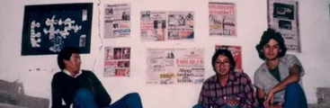 Los jóvenes poetas de la Galaxia Tomé durante la dictadura militar