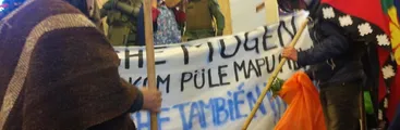 Movilizaciones por la aplicación del Convenio 169 de la OIT a los presos políticos mapuche en huelga de hambre marcaron jornada