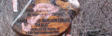 Nuevo atentado contra memoriales en Neltume