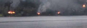 Quema de maquinaria forestal y cabañas en la Provincia de Arauco a 117 días de la huelga de hambre de los presos políticos mapuche