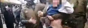 Marcha en defensa de la infancia mapuche es reprimida por Carabineros en Temuco