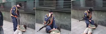 Marino apuntó su fusil a joven mientras lo detenía durante fiscalización en Valparaíso