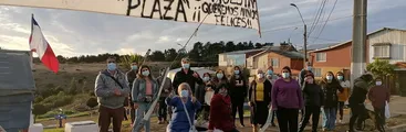 Talcahuano: Vecinos logran mantener plaza en Villa Los Copihues