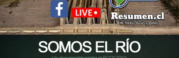 "Somos el río": OLCA y RESUMEN transmitirán documental y conversatorio este sábado