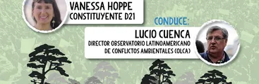 Conversaciones Eco-Constituyentes iniciará su segunda temporada dialogando con Vanessa Hoppe