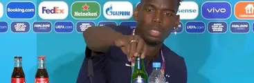 Ahora Pogba: Nuevo gesto contra marcas que auspician deporte se produce en la Eurocopa