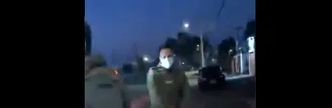 Portuarios de San Antonio en huelga fueron brutalmente golpeados y amenazados con un arma por funcionarios de Carabineros