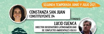 Constituyente Constanza San Juan participará este miércoles en Conversaciones Eco-Constituyentes